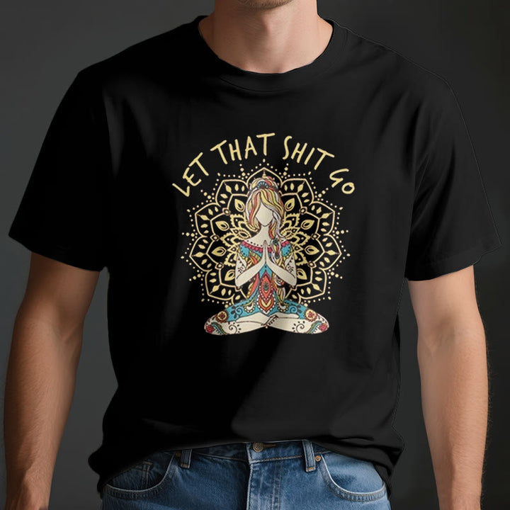 Olivenorma "Let That Shit Go" con meditazione yoga seduta