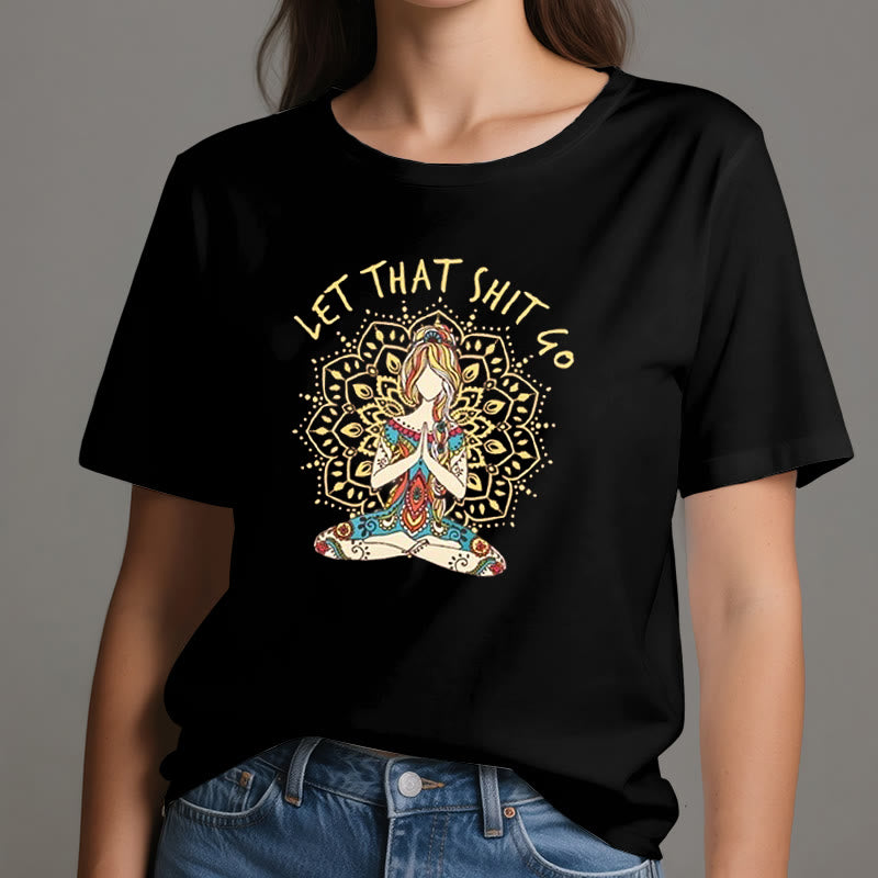 Olivenorma "Let That Shit Go" con meditazione yoga seduta
