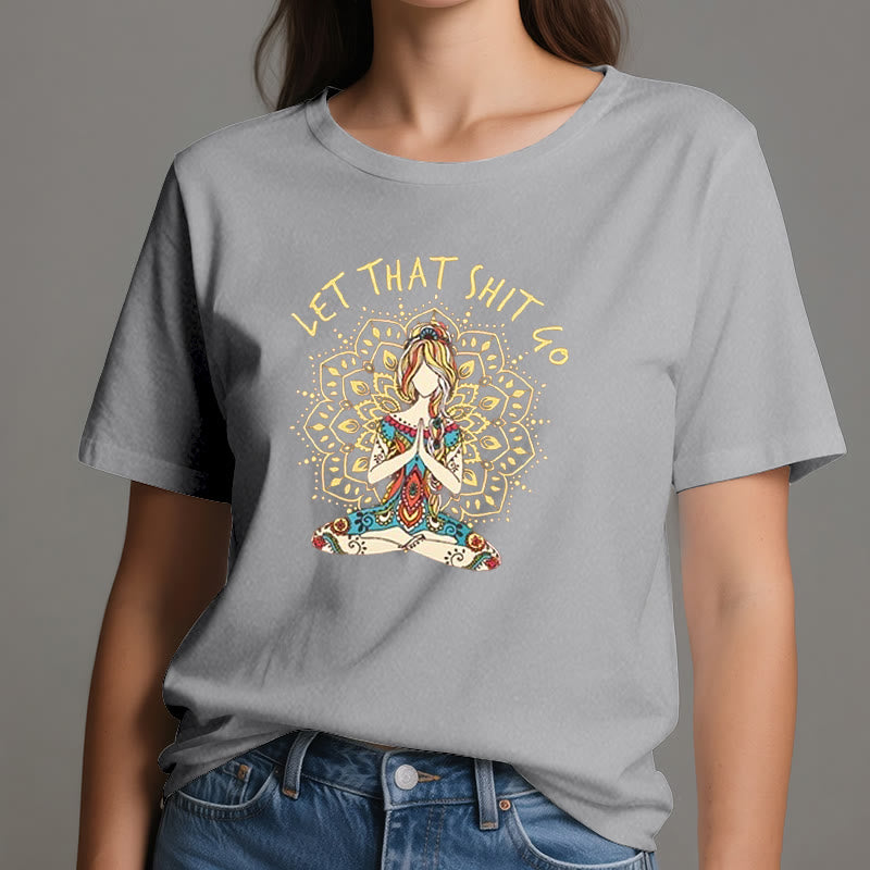 Olivenorma "Let That Shit Go" con meditazione yoga seduta