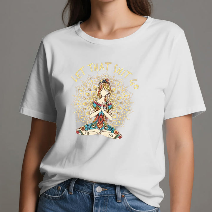 Olivenorma "Let That Shit Go" con meditazione yoga seduta