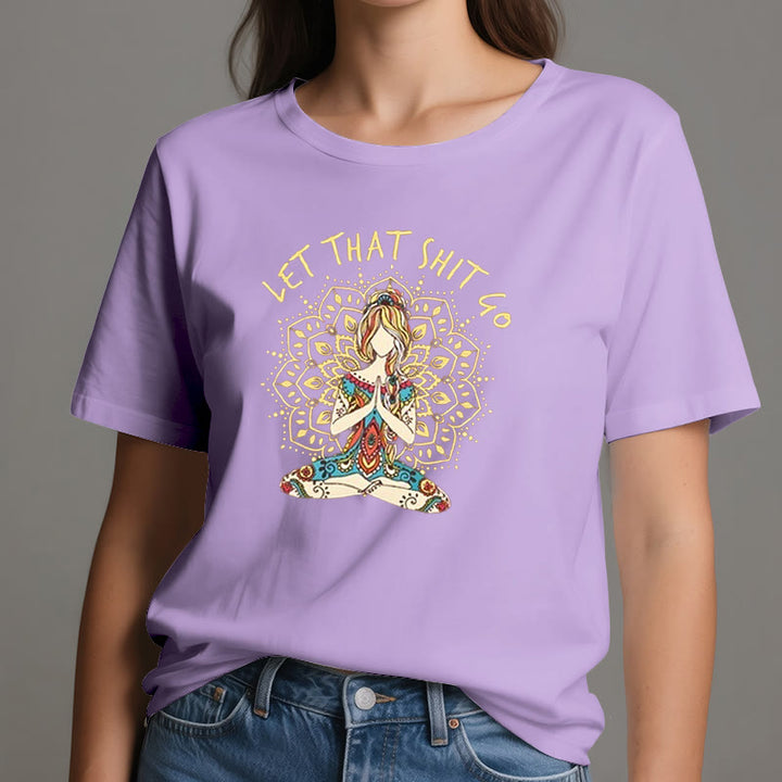 Olivenorma "Let That Shit Go" con meditazione yoga seduta