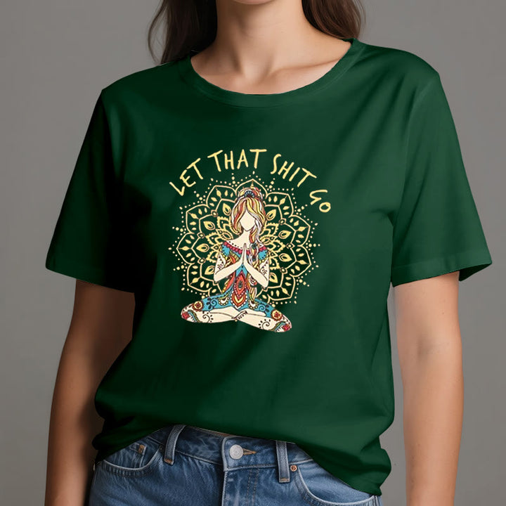 Olivenorma "Let That Shit Go" con meditazione yoga seduta