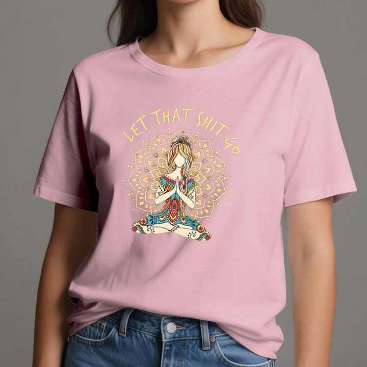 Olivenorma "Let That Shit Go" con meditazione yoga seduta