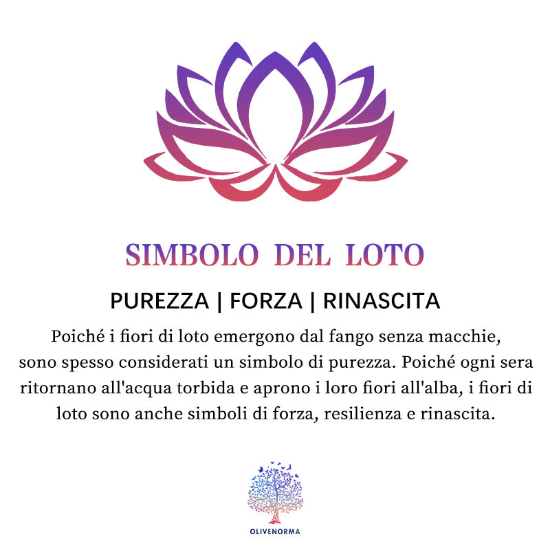 T-shirt Olivenorma Yoga Fiore di loto simbolo Om - image 4