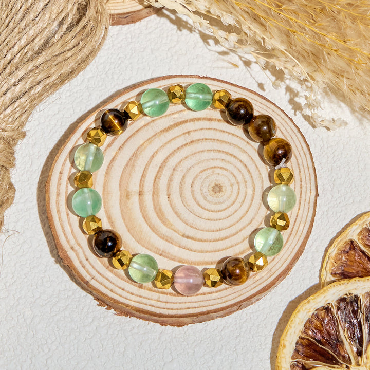 Braccialetto con oli essenziali di fluorite "Forest Breeze" Olivenorma per l'equilibrio emotivo - image 7