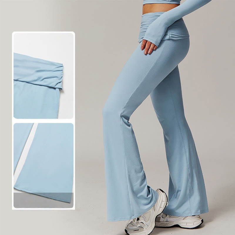 Pantaloni sportivi a vita alta Olivenorma