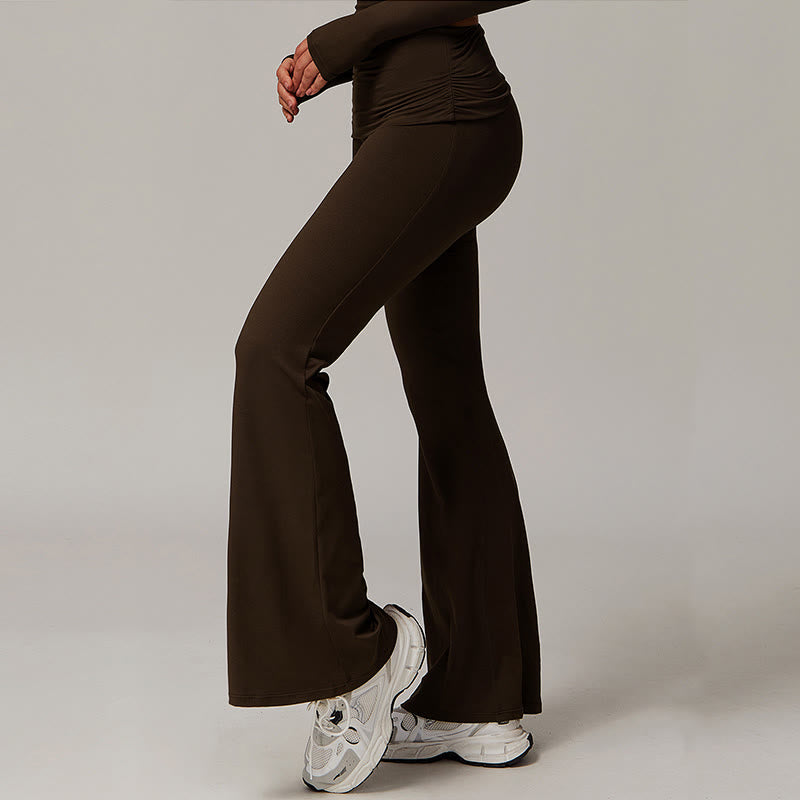 Pantaloni sportivi a vita alta Olivenorma