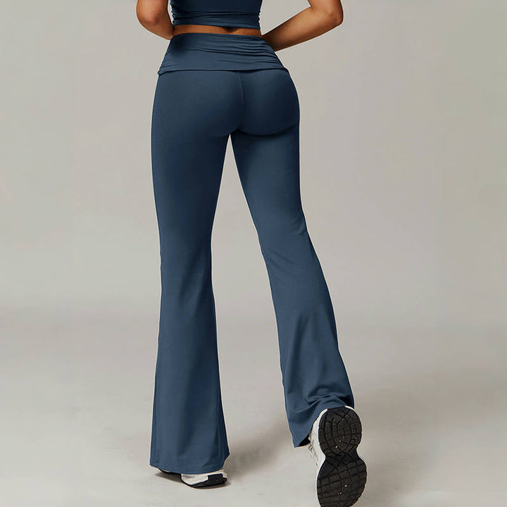 Pantaloni sportivi a vita alta Olivenorma
