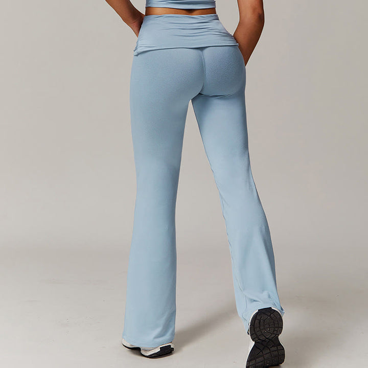 Pantaloni sportivi a vita alta Olivenorma