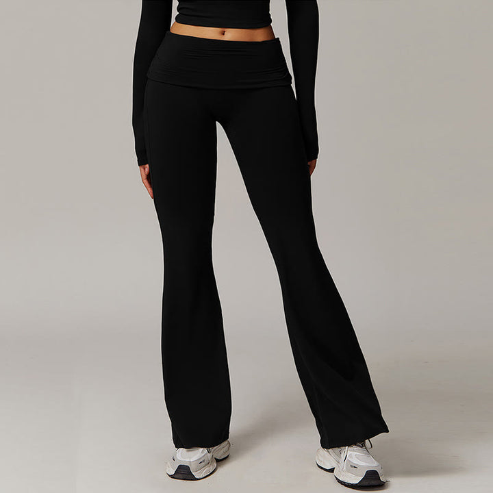 Pantaloni sportivi a vita alta Olivenorma