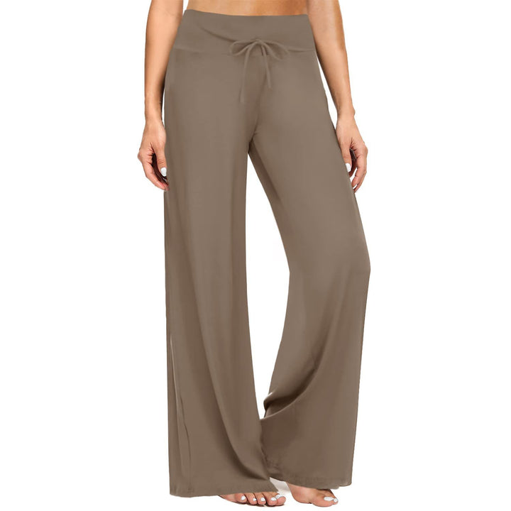 Pantaloni da pigiama da donna Olivenorma , morbidi e comodi - Cachi - XXL - image 5