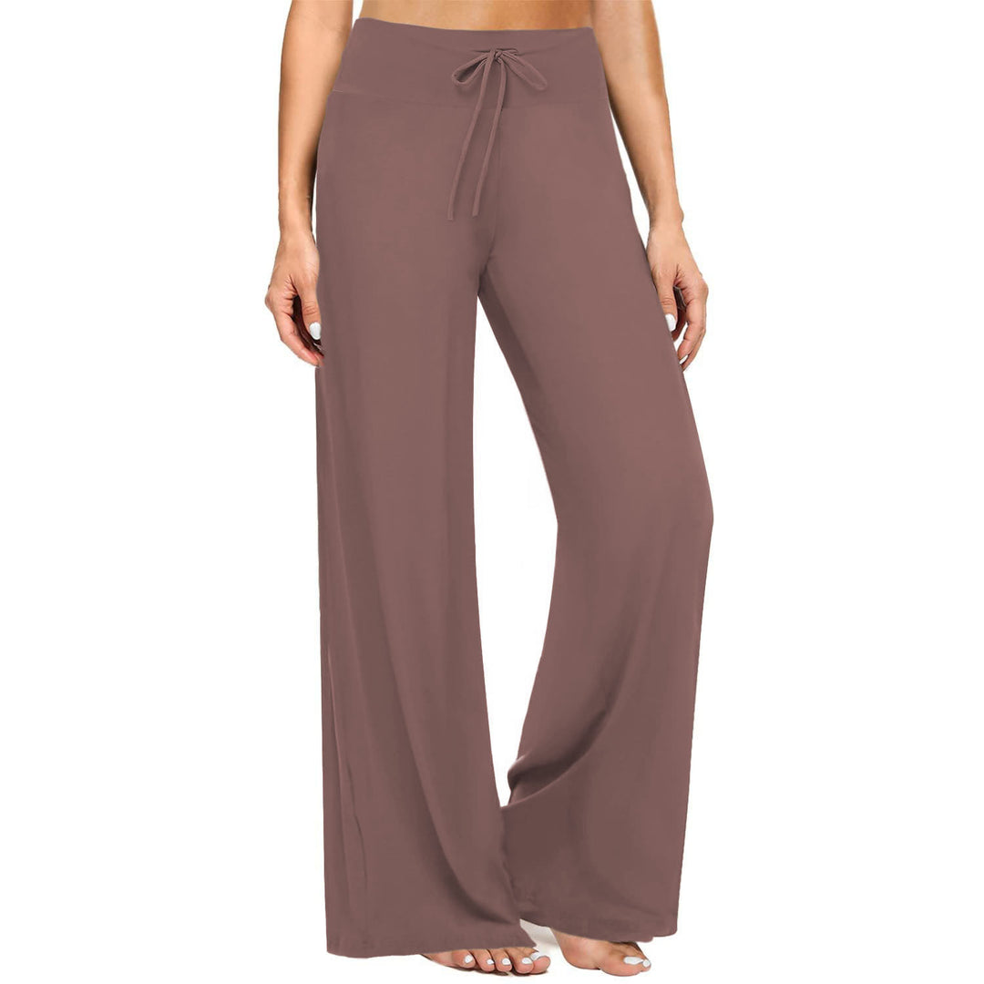 Pantaloni da pigiama da donna Olivenorma , morbidi e comodi - Loto rosa - XXL - image 6