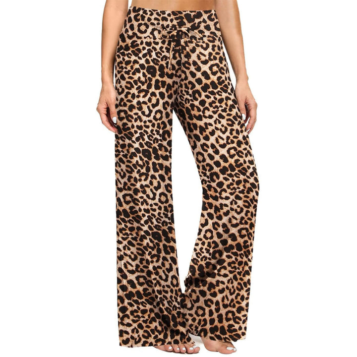 Pantaloni da pigiama da donna Olivenorma , morbidi e comodi - Leopardo - XXL - image 13