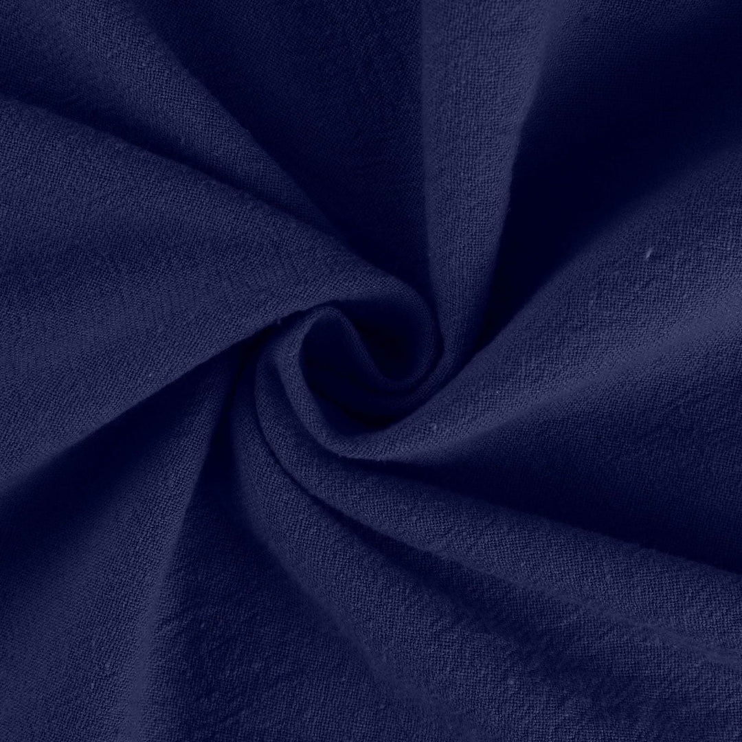 Pantaloni a gamba larga in cotone e lino da donna Olivenorma - image 22