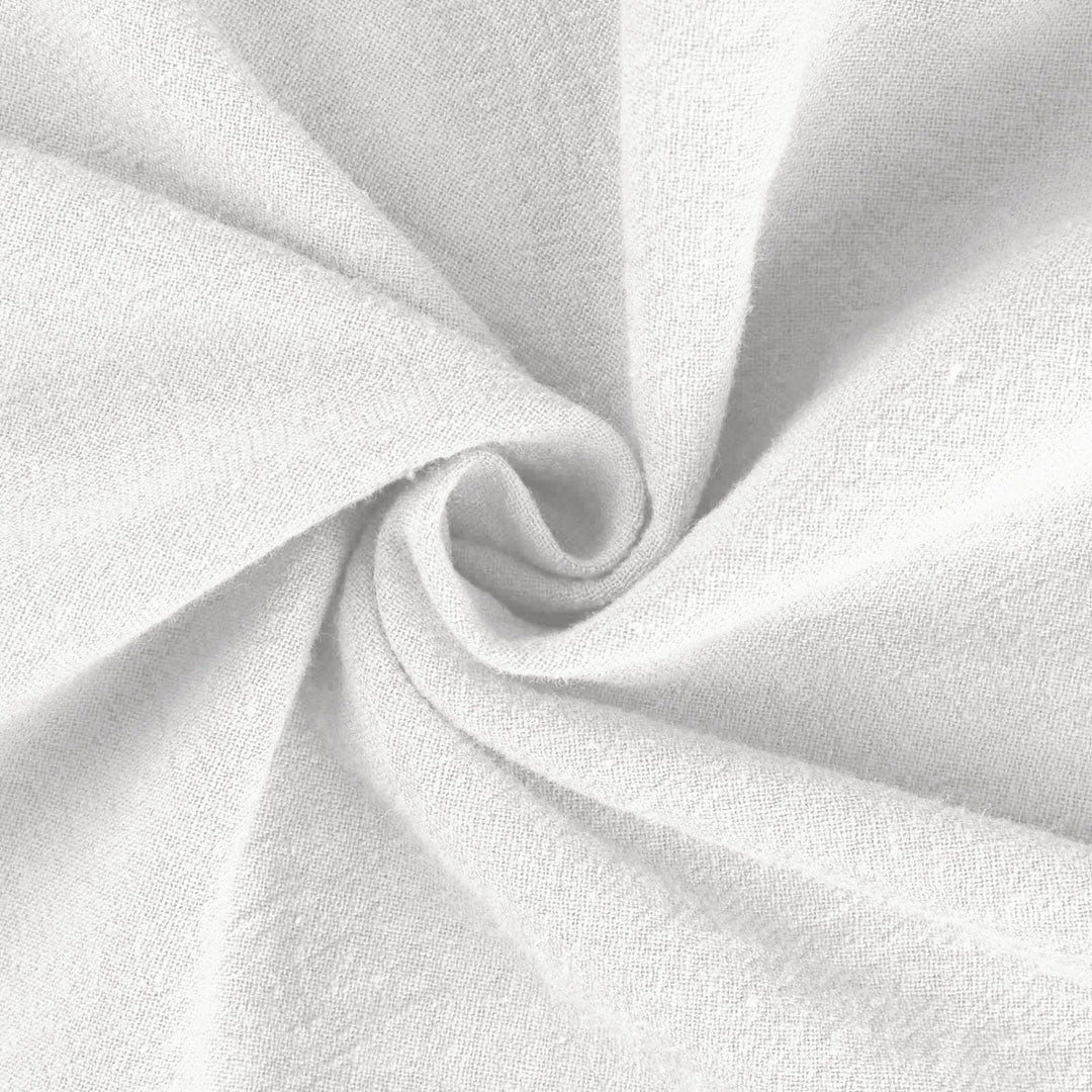 Pantaloni a gamba larga in cotone e lino da donna Olivenorma - image 17