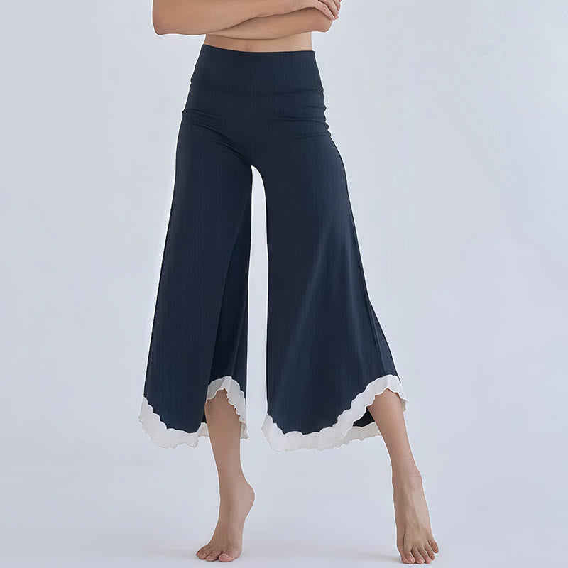 Olivenorma in cotone fluido - Blu navy - L - image 10