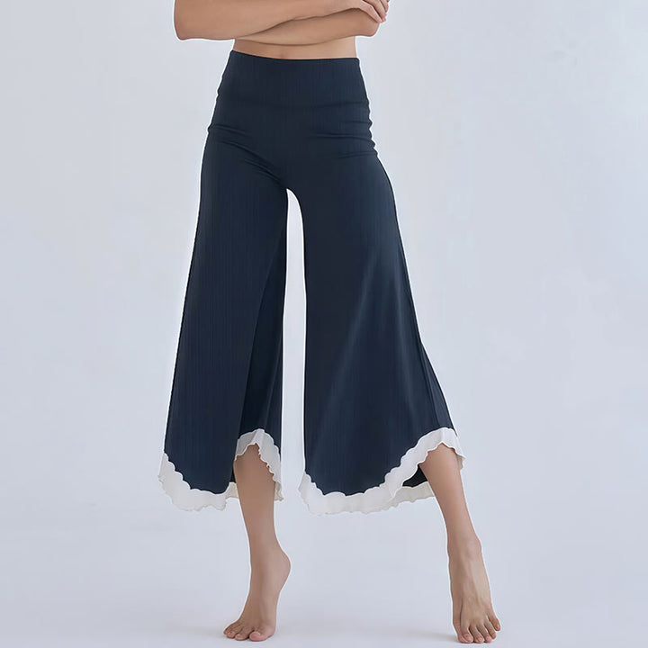 Olivenorma in cotone fluido - Blu navy - L - image 10