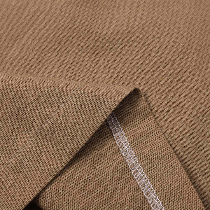 Olivenorma - Pantaloni da salotto da donna a vita alta, larghi e tinta unita, con tasche - image 31