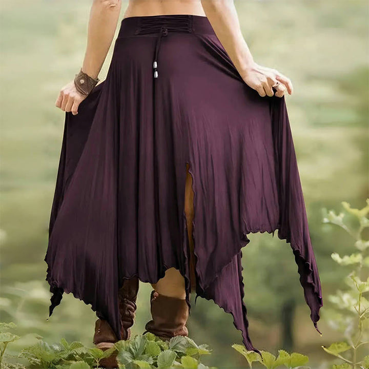 Olivenorma - Abito midi con gonna divisa e coulisse in stile boho - image 26