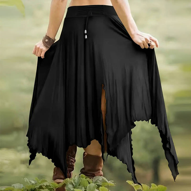 Olivenorma - Abito midi con gonna divisa e coulisse in stile boho - image 11