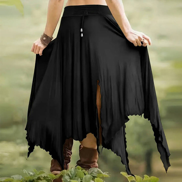 Olivenorma - Abito midi con gonna divisa e coulisse in stile boho - image 11