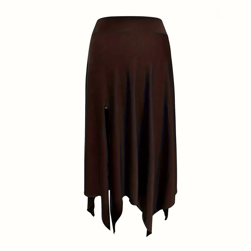 Olivenorma - Abito midi con gonna divisa e coulisse in stile boho - image 30
