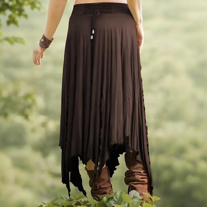 Olivenorma - Abito midi con gonna divisa e coulisse in stile boho - image 22