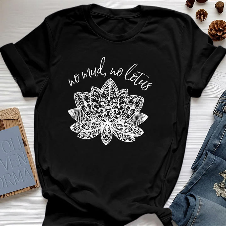 Maglietta da yoga spirituale per donne Olivenorma Meditation - Nero - 2XL - image 6