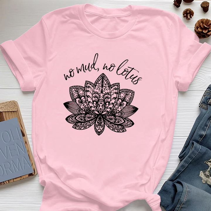 Maglietta da yoga spirituale per donne Olivenorma Meditation - Rosa - 2XL - image 12