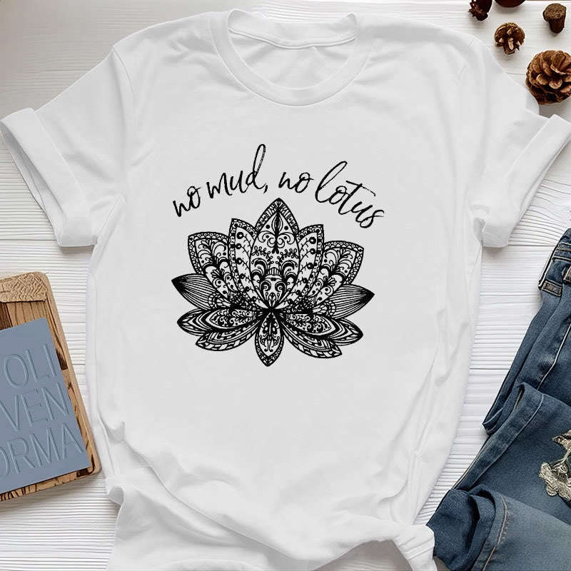 Maglietta da yoga spirituale per donne Olivenorma Meditation - Bianco - 2XL - image 4