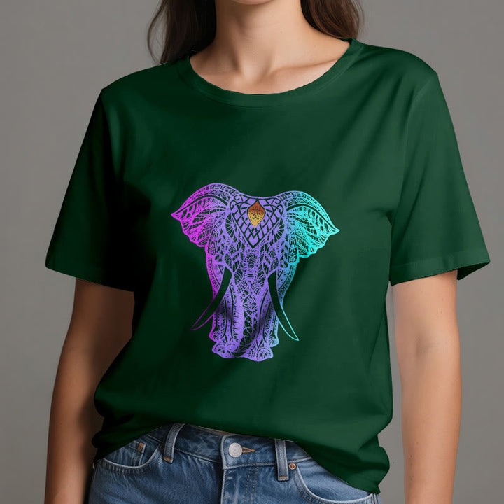 Maglietta yoga Olivenorma Mandala Elephant - image 19