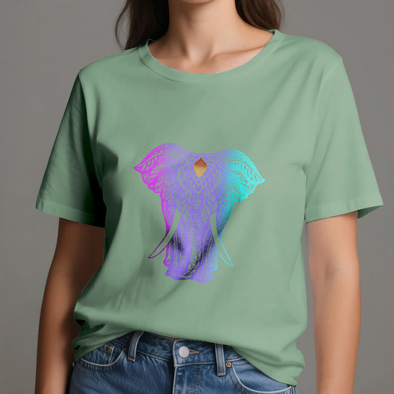 Maglietta yoga Olivenorma Mandala Elephant - image 17