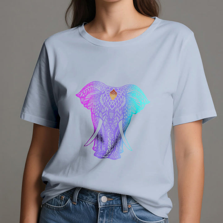Maglietta yoga Olivenorma Mandala Elephant - image 11