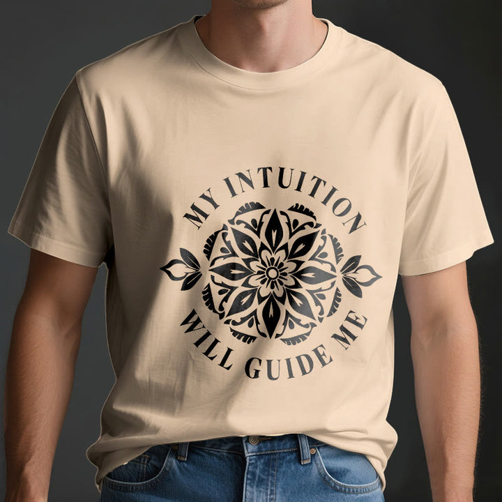 Olivenorma "LA MIA INTUIZIONE MI GUIDERÀ" T-shirt floreale - image 3