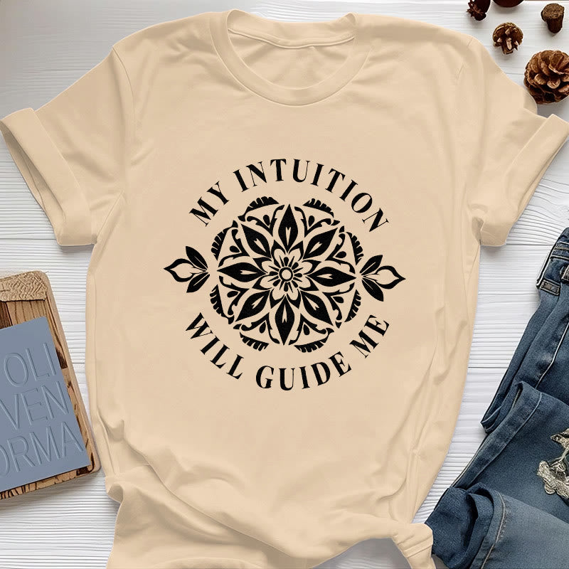Olivenorma "LA MIA INTUIZIONE MI GUIDERÀ" T-shirt floreale - Giallo - 2XL - image 0