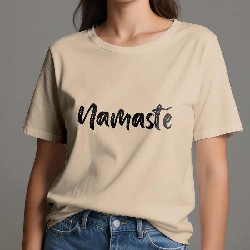 T-shirt unisex per pilates Olivenorma Namaste Yoga - image 11