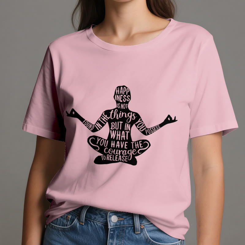 Maglietta da meditazione Olivenorma in cotone, maglietta spirituale per yoga - image 14