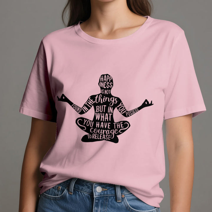 Maglietta da meditazione Olivenorma in cotone, maglietta spirituale per yoga - image 14