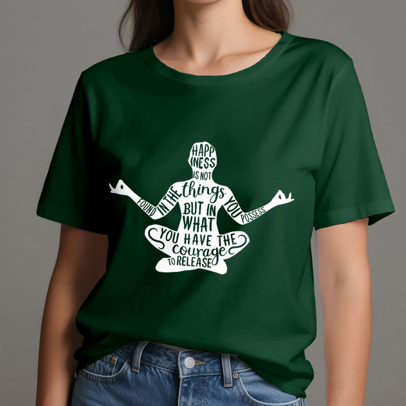 Maglietta da meditazione Olivenorma in cotone, maglietta spirituale per yoga - image 20