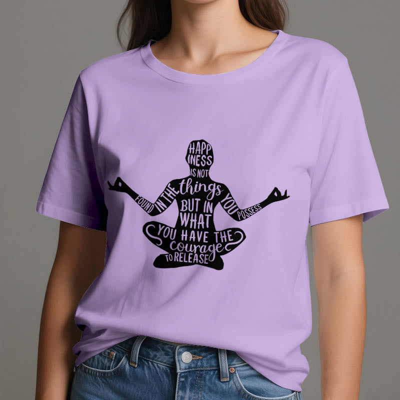 Maglietta da meditazione Olivenorma in cotone, maglietta spirituale per yoga - image 16