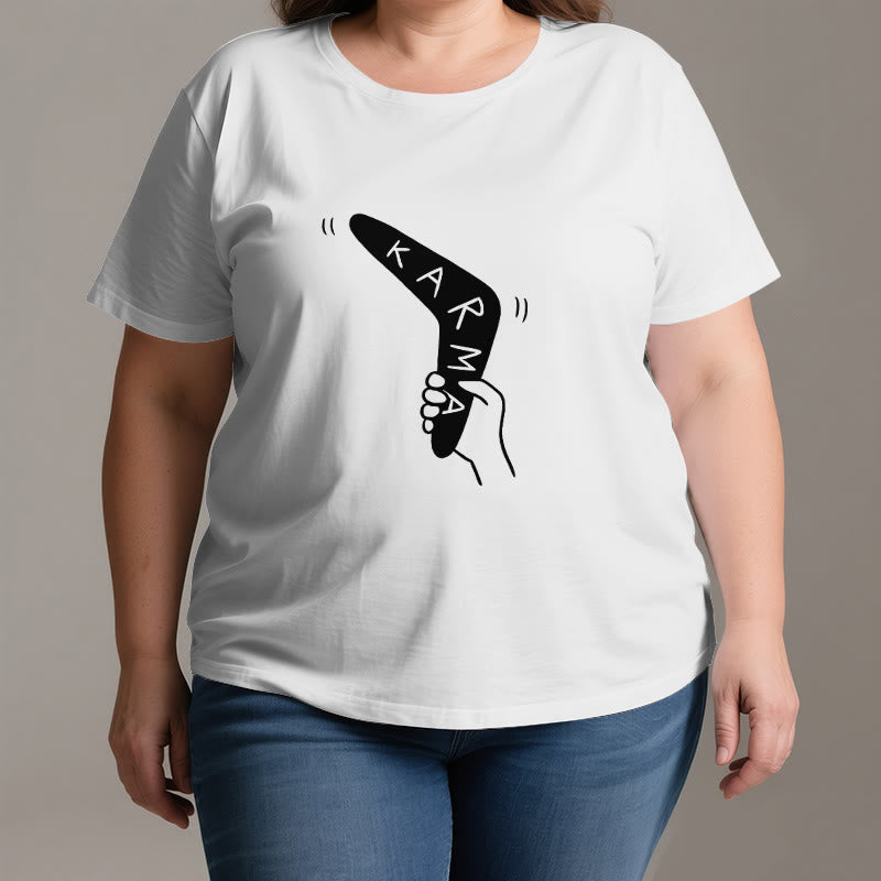 Olivenorma "KARMA" Maglietta divertente per yoga, allenamento e fitness - image 2