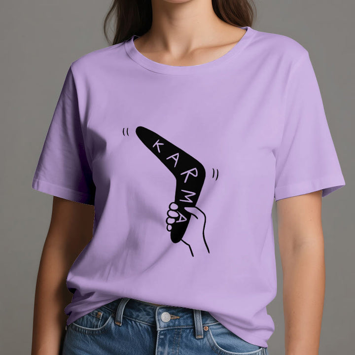 Olivenorma "KARMA" Maglietta divertente per yoga, allenamento e fitness - image 16