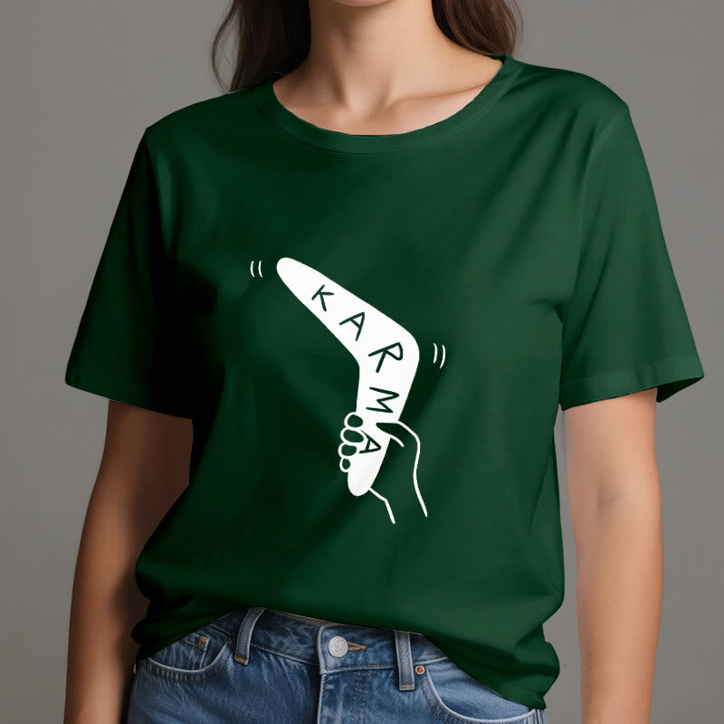 Olivenorma "KARMA" Maglietta divertente per yoga, allenamento e fitness - image 20