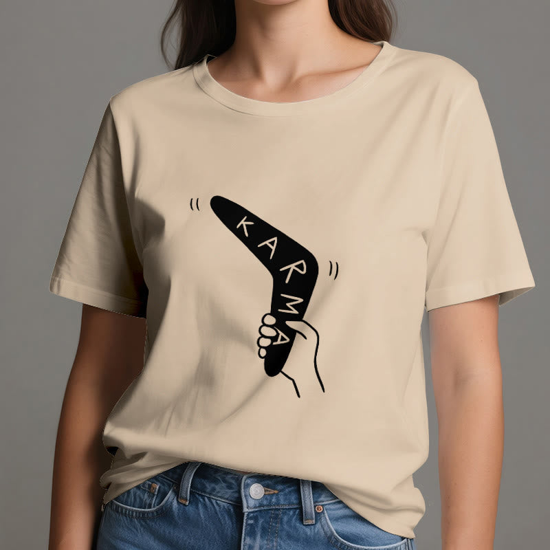 Olivenorma "KARMA" Maglietta divertente per yoga, allenamento e fitness - image 10