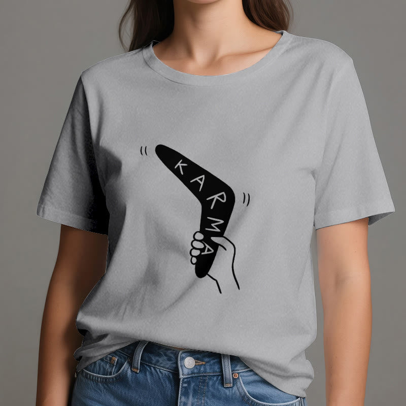 Olivenorma "KARMA" Maglietta divertente per yoga, allenamento e fitness - image 8