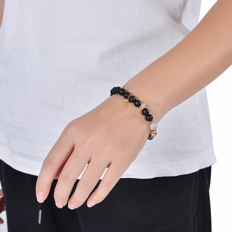 Bracciale Olivenorma con dodici costellazioni e otto pianeti e pietre preziose - image 3
