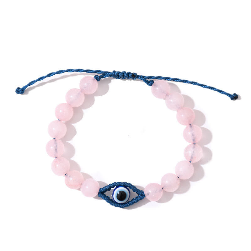 Bracciale intrecciato con cristalli Olivenorma contro il malocchio, la fortuna e la protezione - image 13