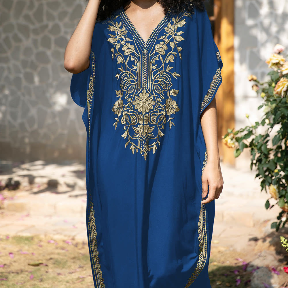 Abito da spiaggia Olivenorma con camicetta ricamata e abito da vacanza in caftano - image 15