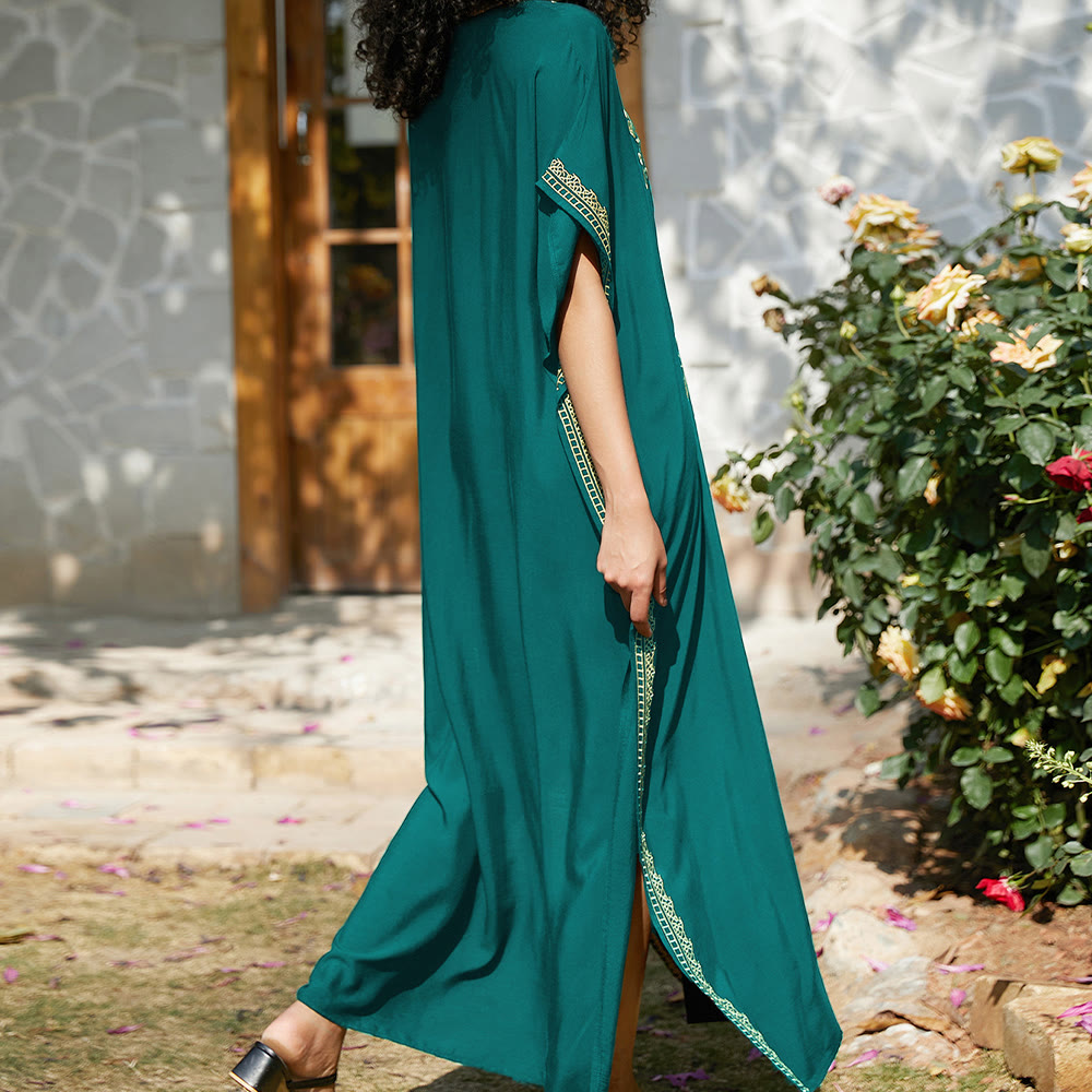 Abito da spiaggia Olivenorma con camicetta ricamata e abito da vacanza in caftano - image 21