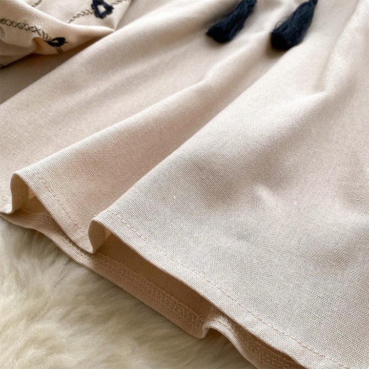 Camicia da donna Olivenorma con maniche a lanterna e ricami floreali vintage